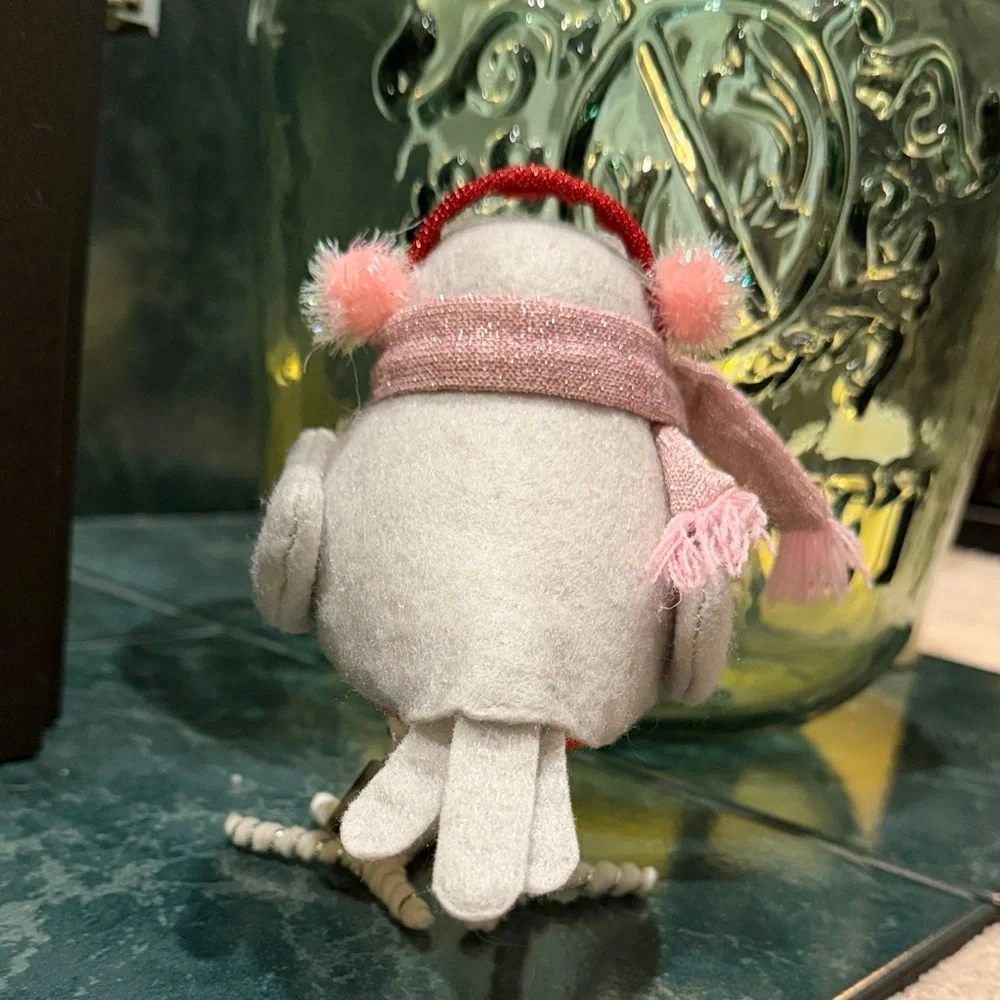 Festive 2018 Target Red and Gray Bird Decoration (Noelle) - Picture 6 of 10